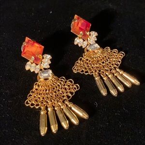 Dannijo Clea Earrings EUC